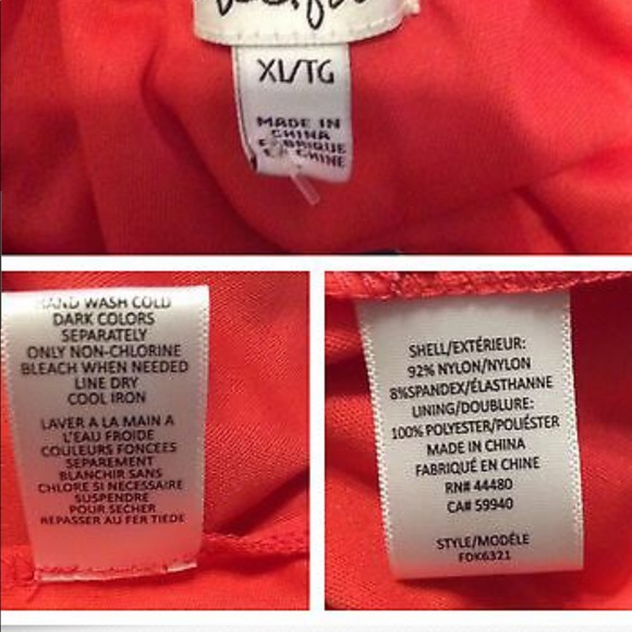 New LOVE FIRE CLOTHING Coral Lace Ruffle DRESS XL - Picture 11 of 12